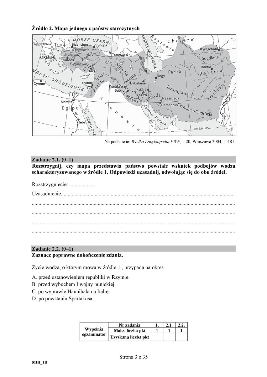 Matura Historia rozszerzona 2018 [Arkusze CKE, Odpowiedzi,...