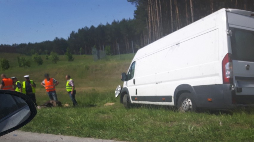 Do zdarzenia doszło na autostradzie A2 na wysokości...