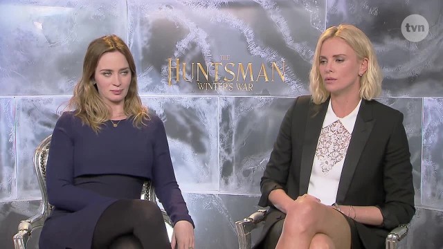 Emily Blunt i Charlize Theronfot. Dzień Dobry TVN/x-news