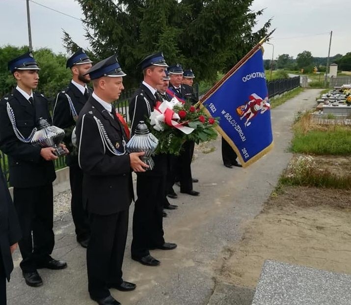 25 lipca w Solcu-Zdroju - obecni strażacy uczcili pamięć...