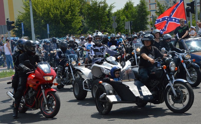 Setki motocykli na zlocie w Inowrocławiu