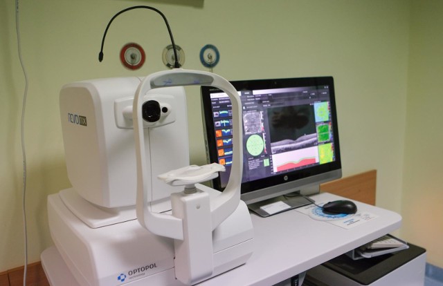 Szpital Miejski w Rzeszowie dostał od prezydenta Ferenca urządzenie angio OCT, służące do kompleksowego i bardzo dokładnego badania dna oka.