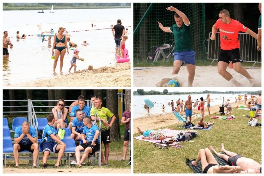 Turniej piłki nożnej, siatkówki i plażowanie na Dojlidach...