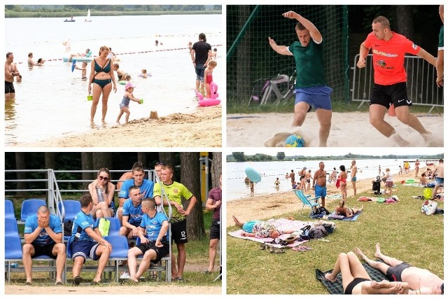 Turniej piłki nożnej, siatkówki i plażowanie na Dojlidach (2.07.2022)