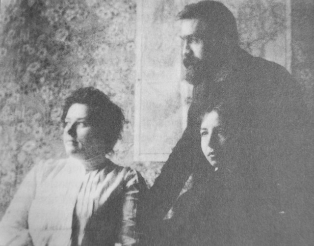 Maria Piłsudska, Józef Piłsudski i Wanda Juszkiewicz ok. 1900