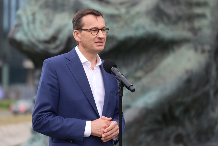 Premier Mateusz Morawiecki był we wtorek, 18 sierpnia w...