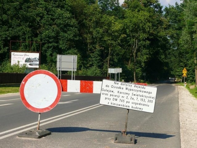 Droga Staszów – Osiek przejezdna pomimo remontu