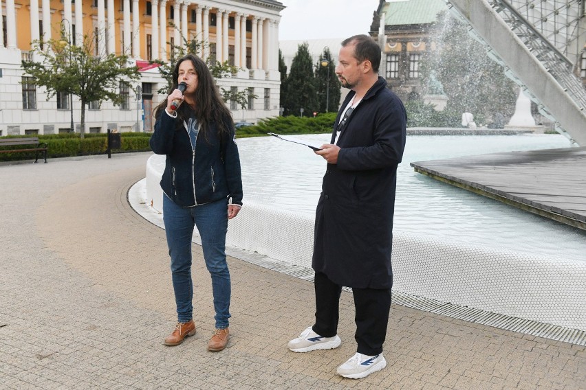 W poniedziałek, 6 września na pl. Wolności zebrało się...