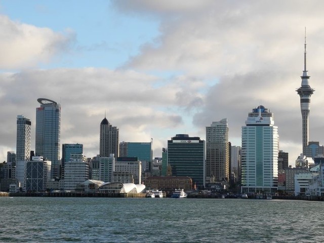 Auckland, największe miasto Nowej Zelandii.