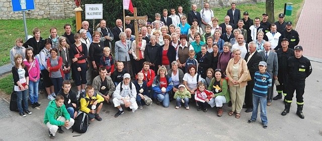 Historyczna, pierwsza ponidziańska pielgrzymka Małopolską Drogą Świętego Jakuba, wyruszyła ze Skalbmierza.