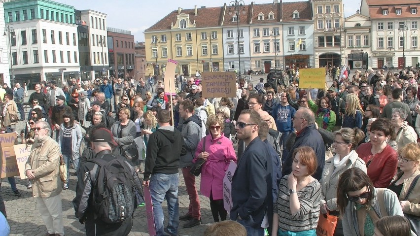 Manifestacja w Bydgoszczy