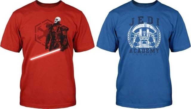 Star Wars the Old Republic: T-Shirty dla członków Akademii 