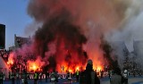 Zadyma na stadionie Zawiszy. Po 5 latach kibole usłyszeli wyrok [zdjęcia]