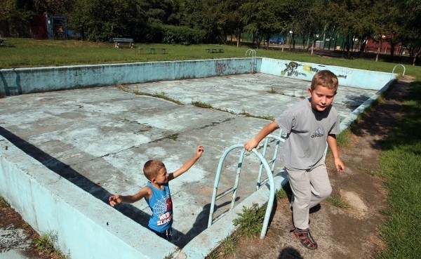 Jeden z pomysłów: przerobienie dawnego kąpieliska Gontynka na plac zabaw.