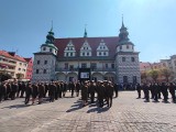 Obchody Święta Wojska Polskiego w Brzegu. Mieszkańcy licznie wzięli udział w uroczystościach [ZDJĘCIA]