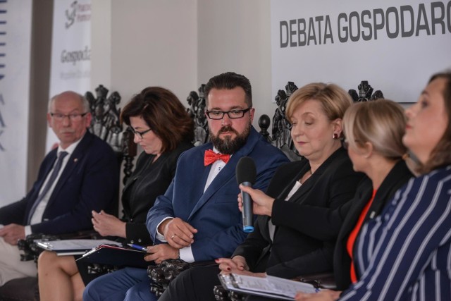 Europejska debata gospodarcza kandydatów do Parlamentu Europejskiego, Gdańsk, Wyższa Szkoła Bankowa, 9.05.2019