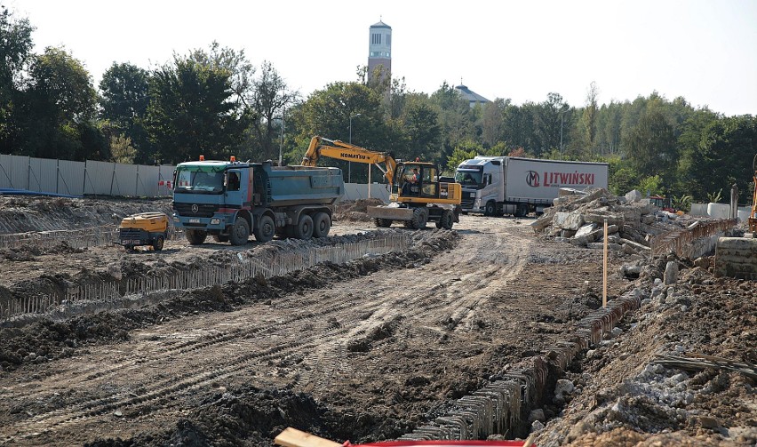 W Krakowie trwa budowa Trasy Łagiewnickiej