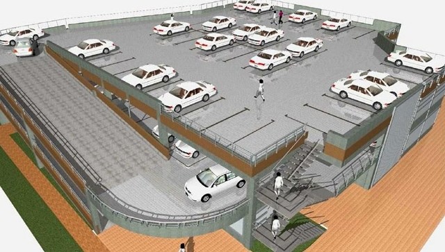 To będzie pierwszy parking z kilkoma poziomami w mieście. Ma być wykonany w nowoczesnym stylu. 