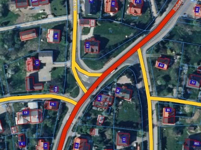 W miejsce gdzie DW 964 krzyżuje się z drogami powiatowymi w stronę Mietniowa oraz w Sierczy (drogi powiatowe 2022 K i 2034 K) powinno powstać rondo. Gotowość współfinansowania przebudowy niebezpiecznego skrzyżowania zgłosiły już gmina Wieliczka i powiat wielicki