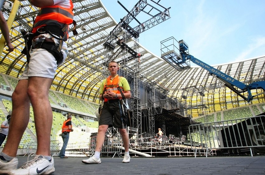 Koncert Bon Jovi na PGE Arenie Gdańsk już w środę! [ZDJĘCIA SCENY]