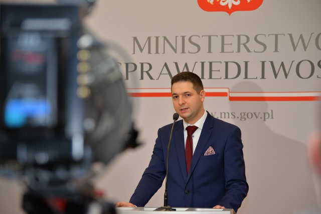 Patryk Jaki, wiceminister sprawiedliwości.