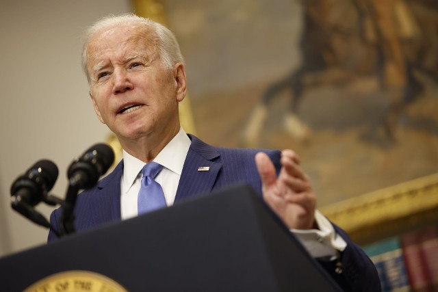 Prezydent Joe Biden przed Kongresem wnosi o 33 miliardy dolarów na wsparcie Ukrainy