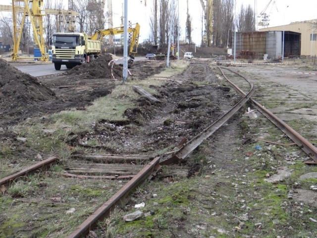 Rewitalizacja nieczynnej bocznicy kolejowej Szczecińskiego Parku Przemysłowego.