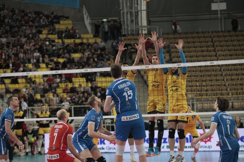 Liga Mistrzów. PGE Skra Bełchatów - Dynamo Moskwa 3:1....