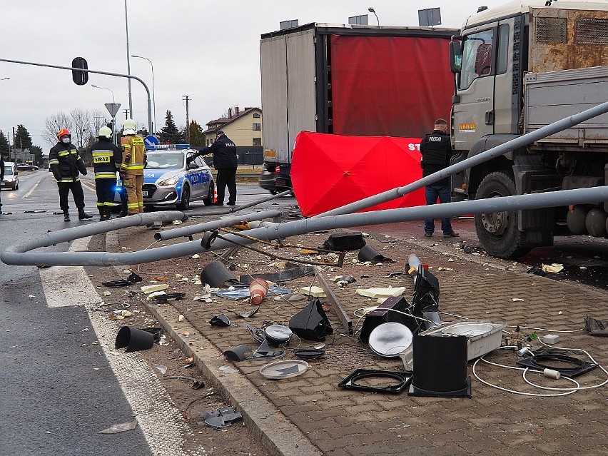 72-letni kierowca ciężarówki zginął w wypadku, do którego...
