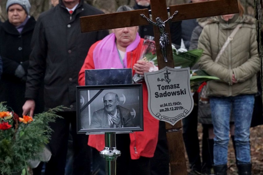 Tomasz Sadowski zmarł 29 grudnia. Podczas pogrzebu na...