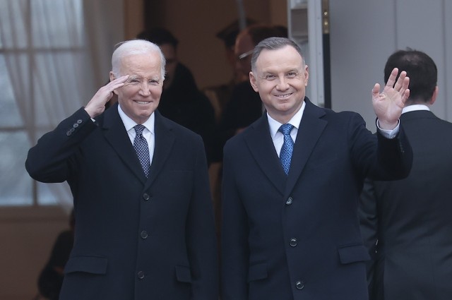 W Warszawie trwa wizyta prezydenta USA Joe Bidena