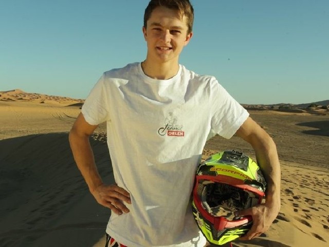 Maciej Giemza z dobrej strony pokazał się na testach w Maroku i został zakwalifikowany do Akademii Młodych Talentów Orlen Team. 
