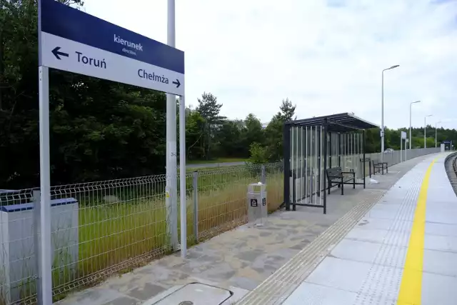 Pierwsze pociągi mają zatrzymać się na nowej stacji na północy Torunia 3 września.