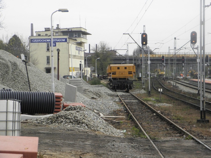 Częstochowa: Remont dworca kolejowego na Stradomiu. Niedługo zawita tu Pendolino [ZDJĘCIA]