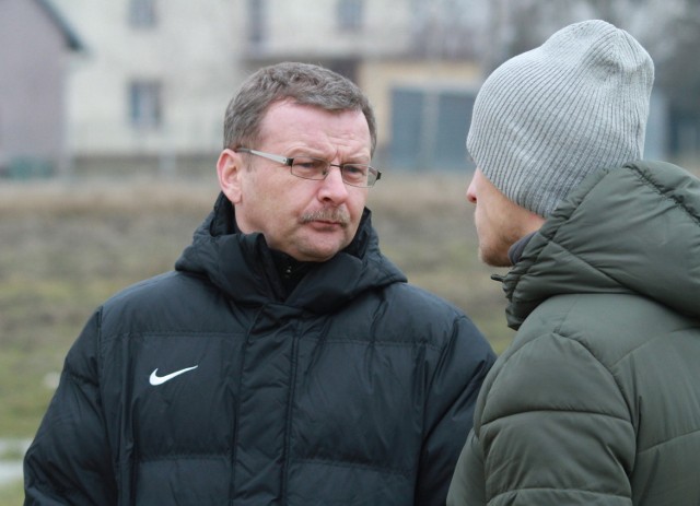 Trener Piotr Mandrysz w zespole z Niecieczy pracuje od stycznia 2014