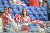 Kibice na meczu Polska - Japonia! Zobacz barwnych fanów na pożegnalnym meczu "biało-czerwonych" [GALERIA]