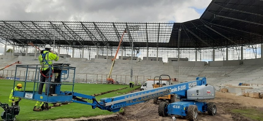 Znowu trzeba było zabezpieczać stare pociski na budowanym stadionie miejskim w Szczecinie. Zobacz zdjęcia 