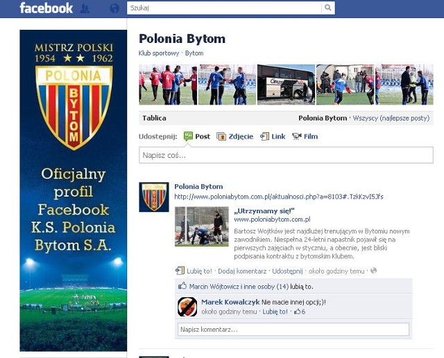 Głosowanie odbywa się na oficjalnym profilu Polonii na Facebooku