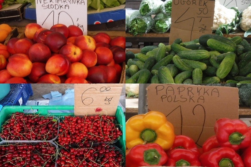 Czwartkowe zakupy na targowisku  Korej w Radomiu  cieszą...