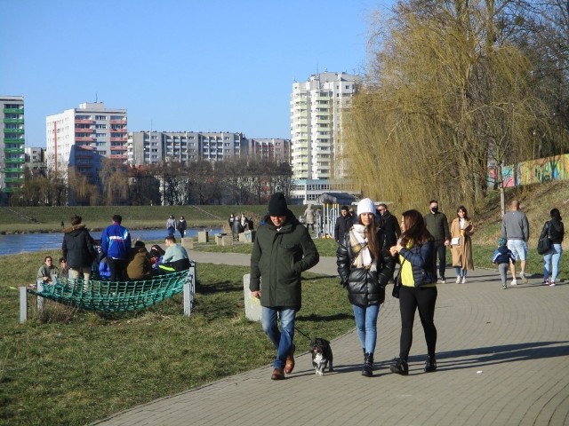 Piękna niedziela w Opolu.