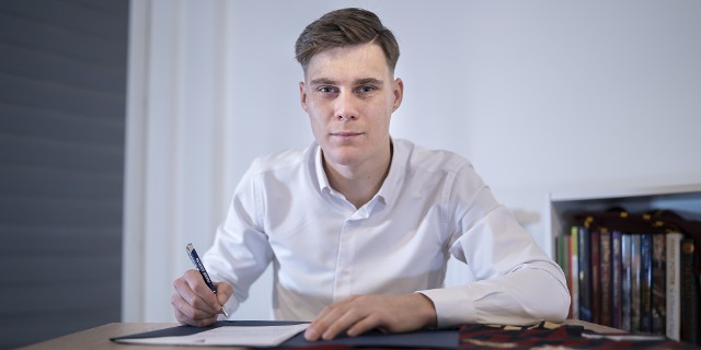 Kacper Kostorz nowym nabytkiem Pogoni Szczecin