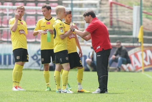 Trener widzewiaków Radosław Mroczkowski ma świadomość wagi sobotniego meczu z Omonią Nikozja