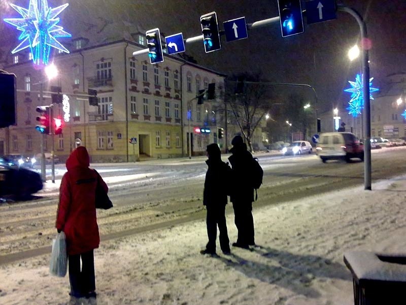 Trudne warunki na ulicach Rzeszowa...