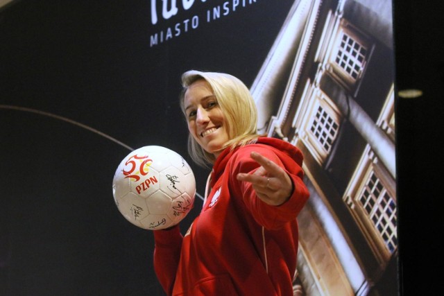 Katarzyna Kiedrzynek to również kapitan i podpora kobiecej reprezentacji Polski