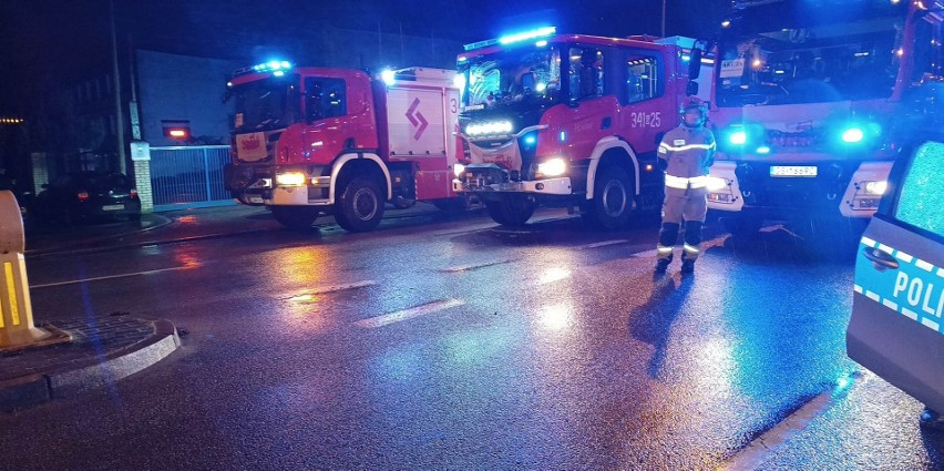 Zderzenie czterech aut w Słupsku na skrzyżowaniu ulic...