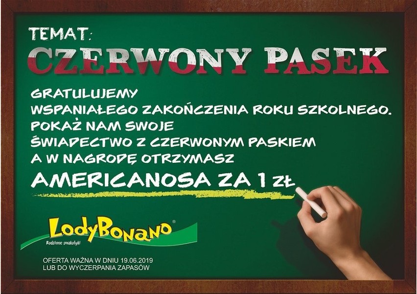 Sklepy rozdają nagrody za czerwony pasek. Lody Bonano za złotówkę, pieniądze w Media Markt i prezenty w Auchan [18.06.2019]