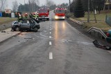 Wypadek w Jastrzębiu-Zdroju: Dwie osoby ranne w czołowym zderzeniu na Gagarina [ZDJĘCIA]