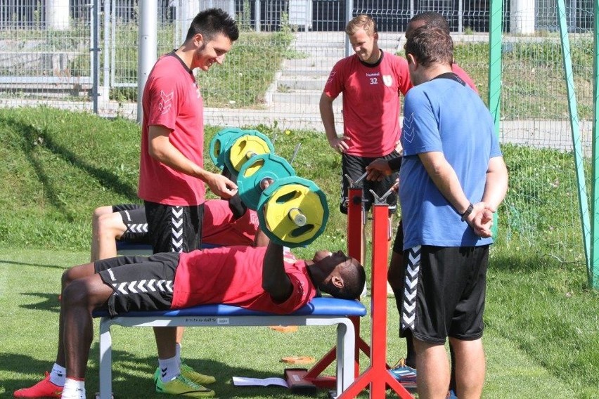 Trening Korony Kielce (16.09.2014)