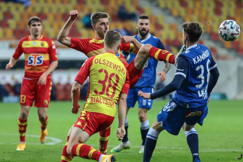 17-10-2020 bialystok jagiellonia lech poznan ok fot....