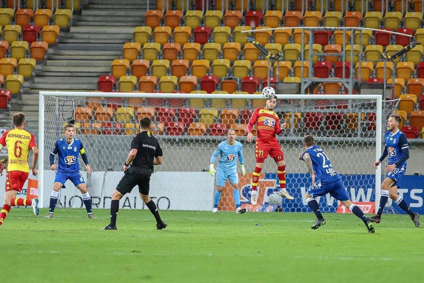 17-10-2020 bialystok jagiellonia lech poznan ok fot....